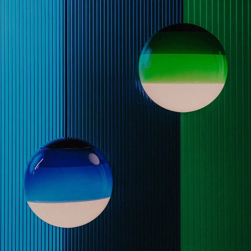 Gradient Glass Dome Pendant Light