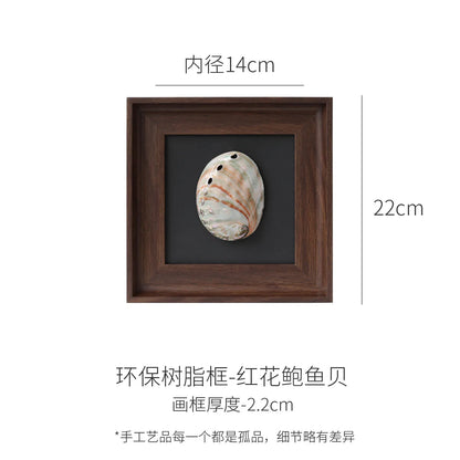 Adornos de pared colgantes con marco decorativo de concha de caracola DecorBites™