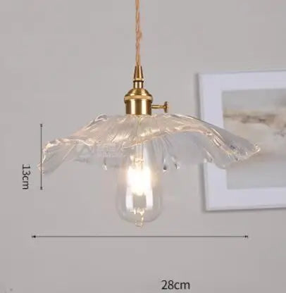 ديكوربايتس™ - مصابيح معلقة زجاجية زرقاء - تجهيزات غرف النوم وغرف الطعام والمعيشة