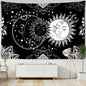 Decobites Sun Moon Tarot Tapestry: Mystical Abstract Art for Home Decor