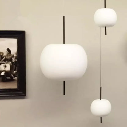 DecorBites™ KUSHI LED Glass Pendant Light for Living Room, Kitchen, or Bedside Table