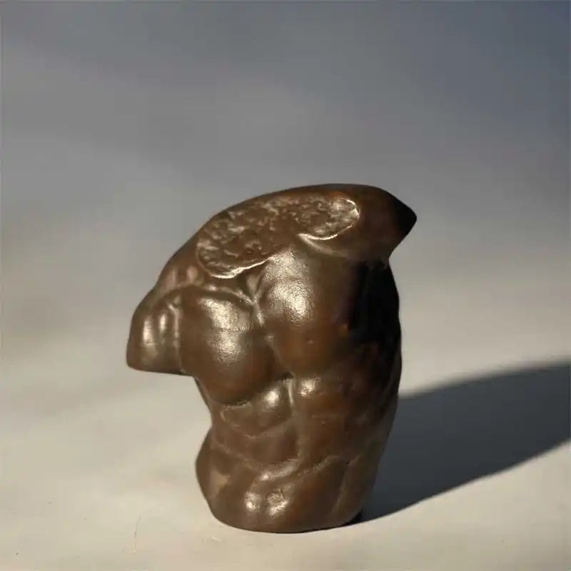 DecorBites™ Greek Nude Human Figure Sculpture Handicraft, Room Decor Figurine