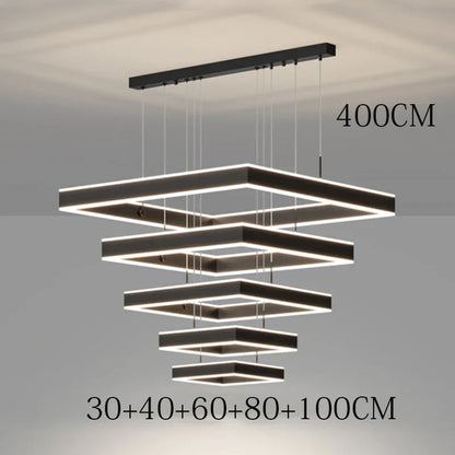 DecorBites™ LED Chandeliers Pendant Light Lamps for Living & Dining Room