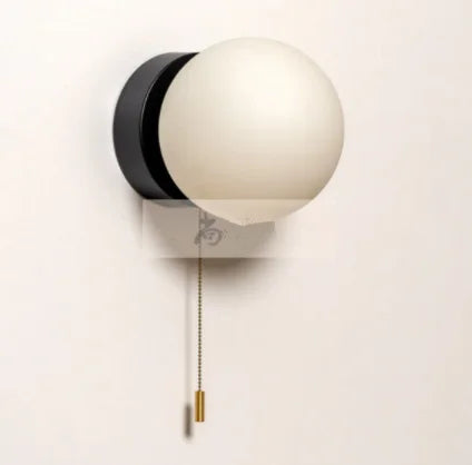 مصباح حائطي على شكل كرة من DecorBites™: مصباح غرفة نوم عصري إبداعي لديكور غرفة المعيشة والفندق