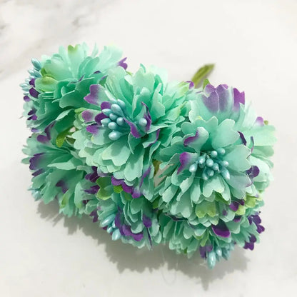 مجموعة DecorBites™ من زهور الكرز الزرقاء وزهور السداة لتزيين حفلات الزفاف في عيد الميلاد بنفسك