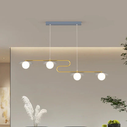 DecorBites™ Dimmable Led Ceiling Chandelier for Living Room, Dining Table, Kitchen - Modern Indoor Lighting Fixture