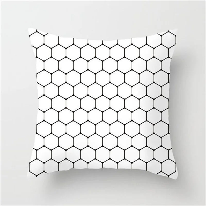 Black White Stripe Pillowcases