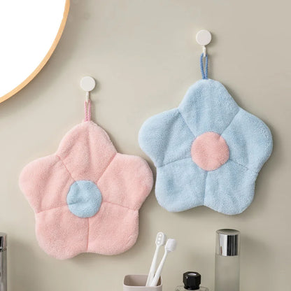 مناشف يد DecorBites™ المصنوعة من الصوف المرجاني: سميكة، قابلة للتهوية، فائقة الامتصاص للمطبخ والحمام