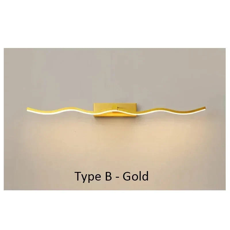 DecorBites™ LED Bathroom Wall Sconce Light Mirror Wall Lamp Indoor Modern Luminaires