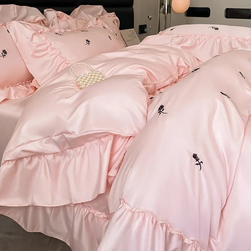 Cooling Lace Comforter Set