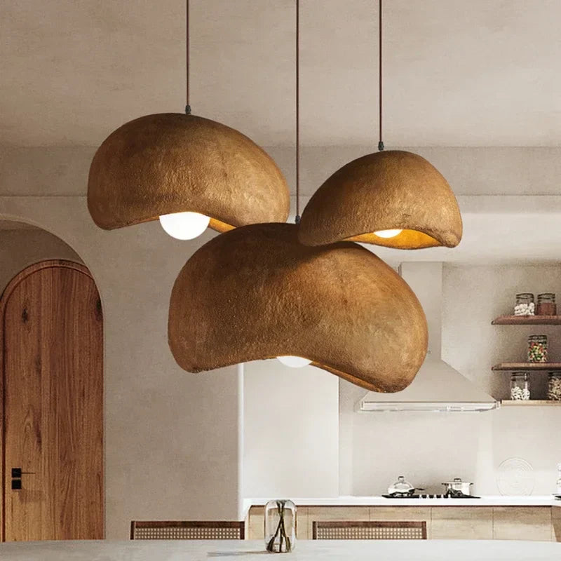 Resin Japanese Pendant Light
