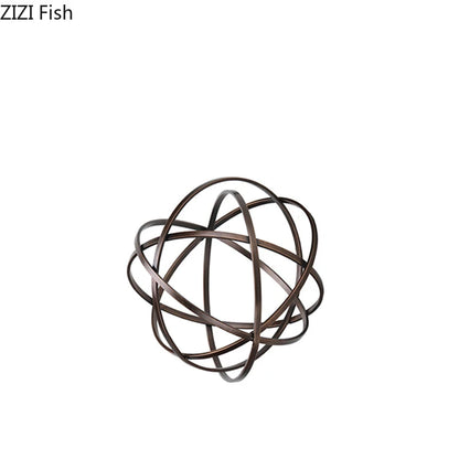 ديكور بايتس™ - منحوتات هندسية بقاعدة رخامية - ديكور مكتب - جماليات - ديكور المنزل - الغرفة