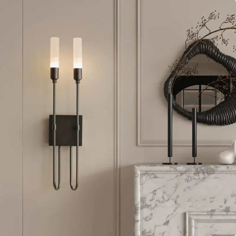 DecorBites™ Double Headed LED Wall Lamp - Nordic Luxury Sconce for Home Decor