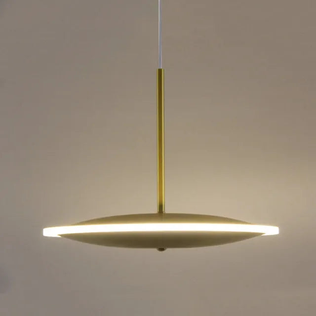 DecorBites™ Gold LED Pendant Ceiling Light for Home Decor & Kitchen Island