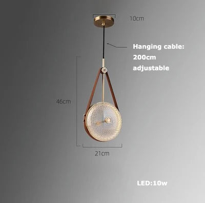 DecorBites™ Crystal LED Ceiling Chandelier - Dimmable Art Deco Pendant Light