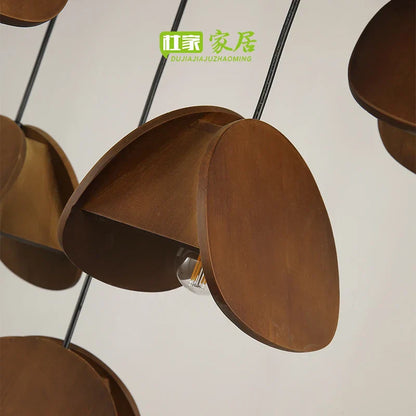 DecorBites™ Antique Style Solid Wood Retro Pendant Light - High-End Living Room Lighting