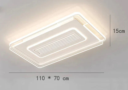 مروحة سقف غرفة نوم الأطفال DecorBites™ مع جهاز تحكم عن بعد وإضاءة - مروحة LED حديثة بدون شفرات