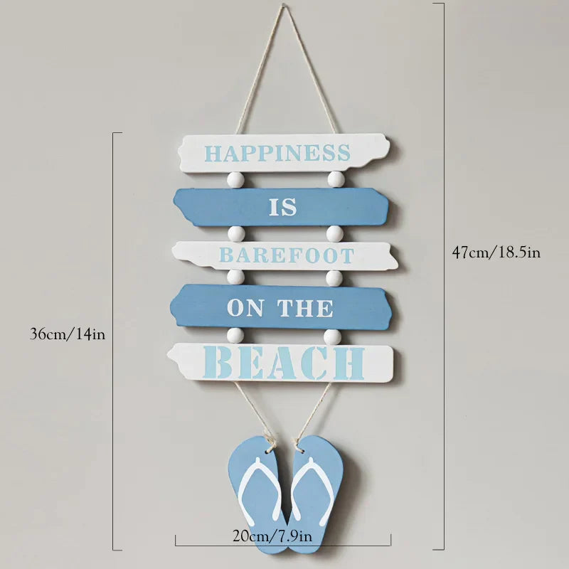 DecorBites™ Coastal Wooden Lighthouse & Ship Model for Mediterranean Home Decor