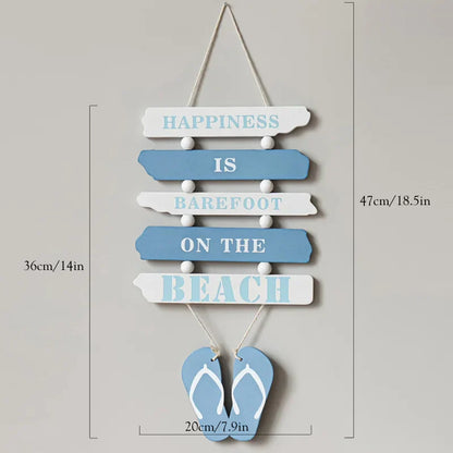 DecorBites™ Coastal Wooden Lighthouse & Ship Model for Mediterranean Home Decor