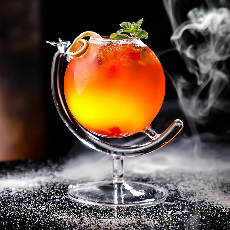 Vaso de Martini Burbuja Globo™ Decorbites: Cubiertos para Bebidas Transparentes de Calidad Premium