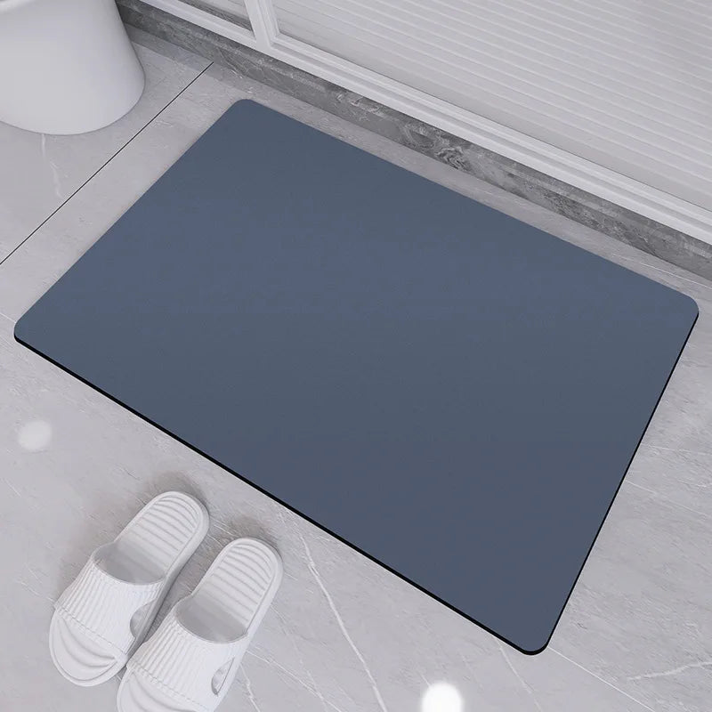 DecorBites™ Diatom Ooze Bath Rug: Super Absorbent Non-slip Mat for Bathroom & Toilets