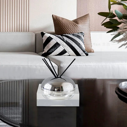 DecorBites™ Golden Geometry Aromatherapy Diffuser - Room Decoration Figurine