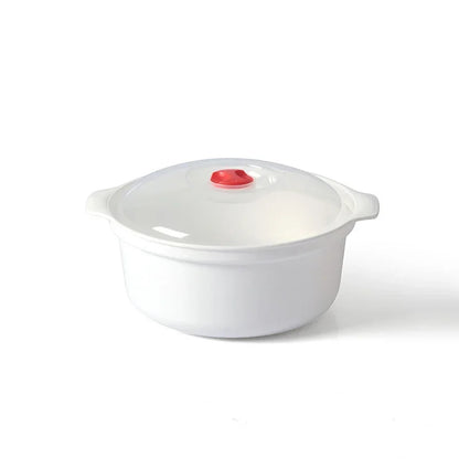 DecorBites™ Kitchen Microwave Steamer Pot for Soup Dumplings and Rice