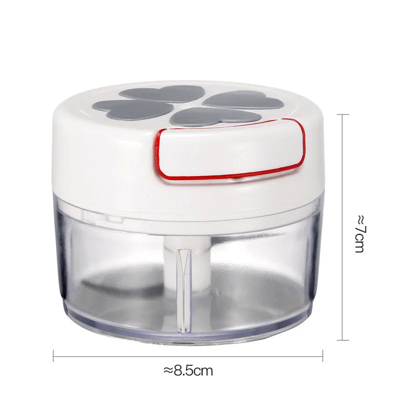 DecorBites™ Kitchen Garlic Ginger Chopper Grinder Cutter Meat Crusher Vegetable