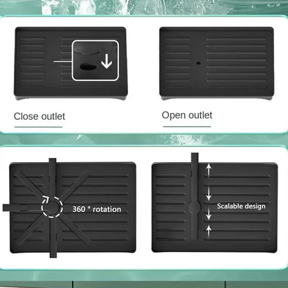 DecorBites™ Kitchen Dish Drainer Rack & Tableware Organizer