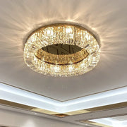 Lámpara de Araña de Colgante de Cristal Dorado Decorbites™ para Iluminación de Comedor Moderno