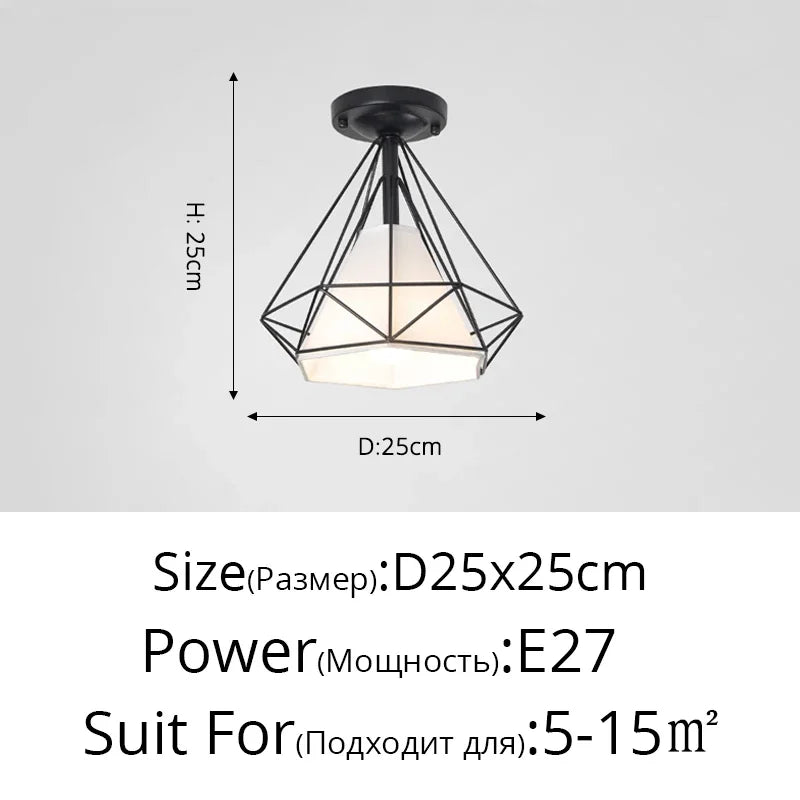 Lámpara de araña LED de cristal DecorBites™ para iluminación moderna de salas de estar, estudios y pasillos