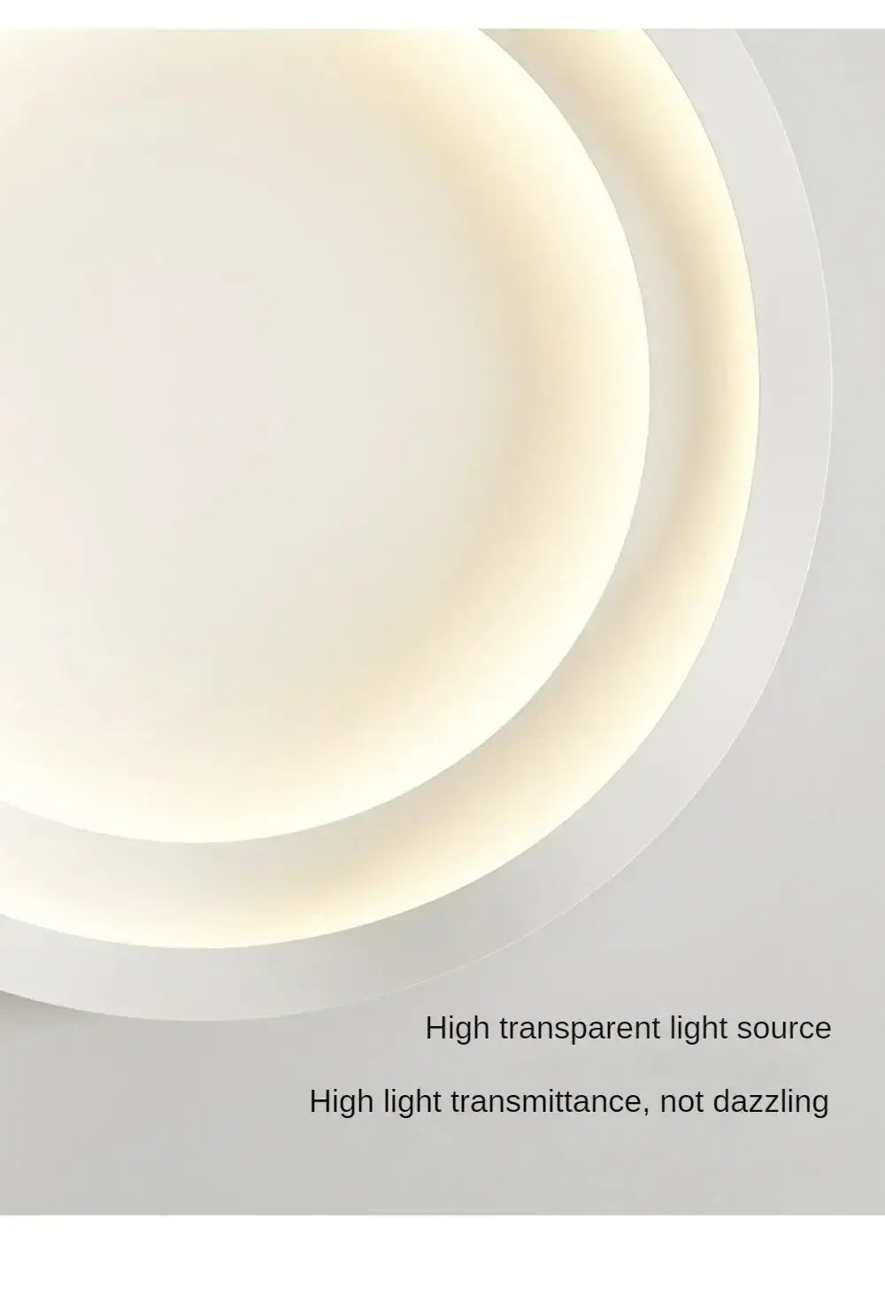 DecorBites™ White LED Ceiling Lamps - Modern Minimalist Home Decor