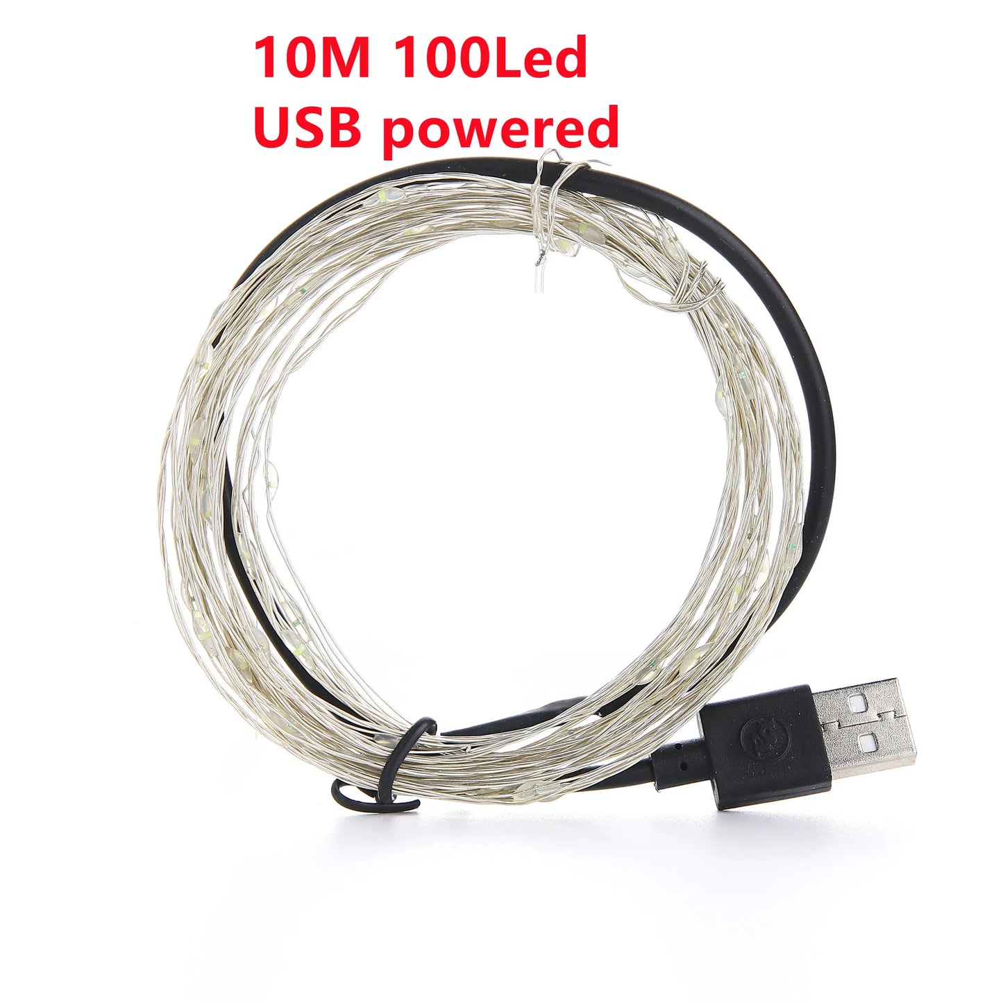 أضواء خرافية من الأسلاك النحاسية لديكور بايتس™ لحفلات الزفاف على شكل شجرة عيد الميلاد