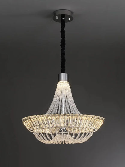 Lámpara de techo de cristal DecorBites™ - Decoración elegante para habitaciones de dos pisos