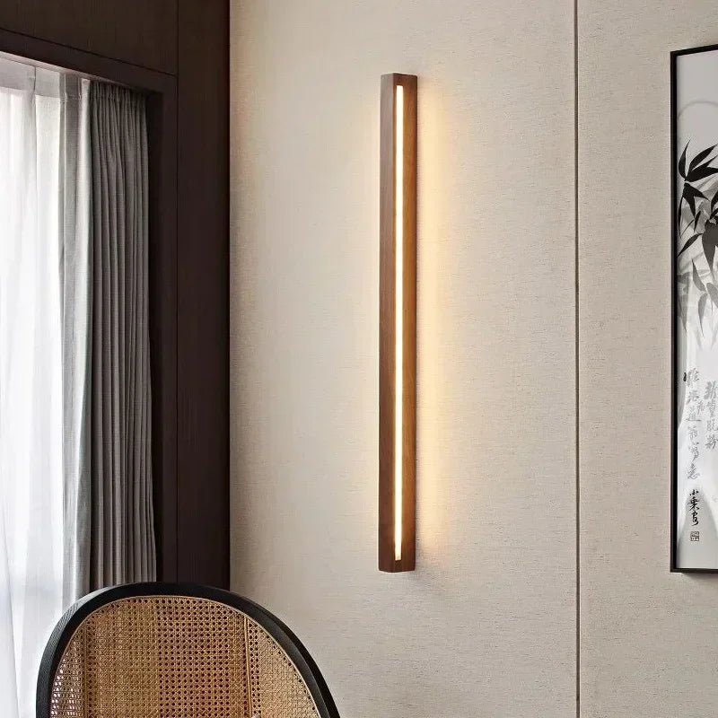 Lámpara de pared de tira larga LED Decorbites™: Accesorio de iluminación interior moderno y minimalista