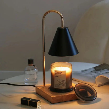 DecorBites™ Aromatherapy Melting Lamp with Timer - Modern Table Decoration and Candle Warmer