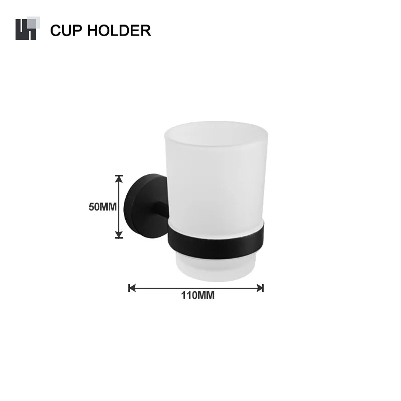 Juego de accesorios de baño DecorBites™: toallero, escobilla de inodoro, portarrollos, dispensador de jabón, barra para toallas, gancho