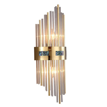 Aplique de pared LED de cristal DecorBites™ para comedor, sala de estar, baño, escalera, mesilla de noche, aplique de lujo