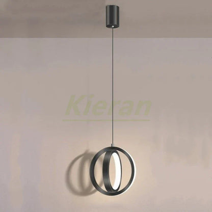 DecorBites™ LED Iron Art Small Chandelier for Bedroom Study Living Room Decor