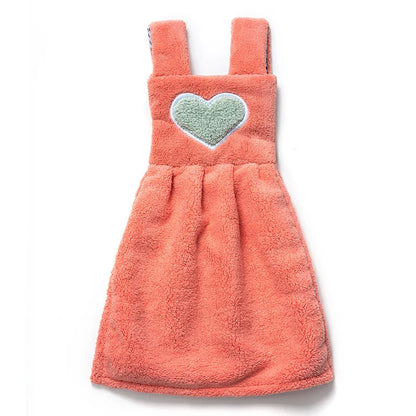 DecorBites™ Cute Cartoon Hand Towel - Soft, Absorbent Cleaning Cloth for Kitchen and Bathroom