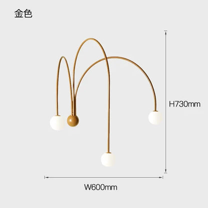 DecorBites™ Branch Glass Pendant Lights for Bedroom and Living Room Decor