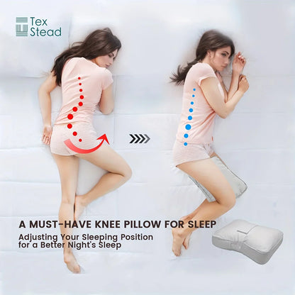 Decobites Orthopedic Leg Pillow for Side & Back Sleepers