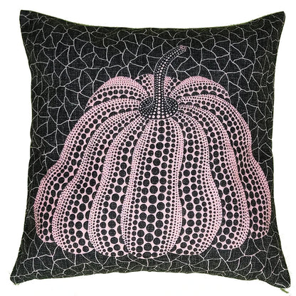 غطاء وسادة قطني بتصميم قرع من DecorBites™ لديكور الأريكة العصري - غطاء سميك وأنيق