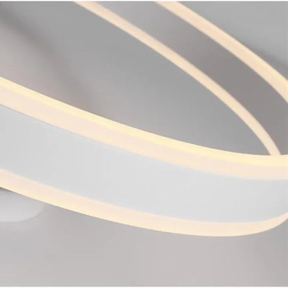 Lámpara de techo LED DecorBites™ regulable para dormitorio, sala de estar y comedor. Iluminación colgante minimalista.