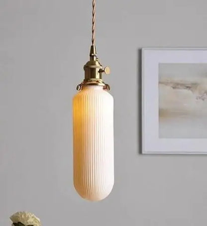 DecorBites™ Glass Pendant Lights for Bedroom Living Dinning Room Style Fixtures