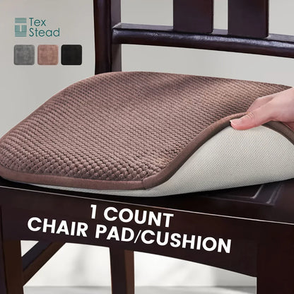 Decobites U-Shaped Foam Seat Cushions: Non-Slip, Soft & Washable Chair Pads