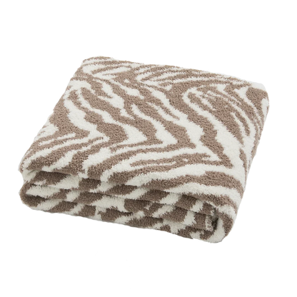 DecorBites™ Bohemian Flower Knitted Throw Blanket