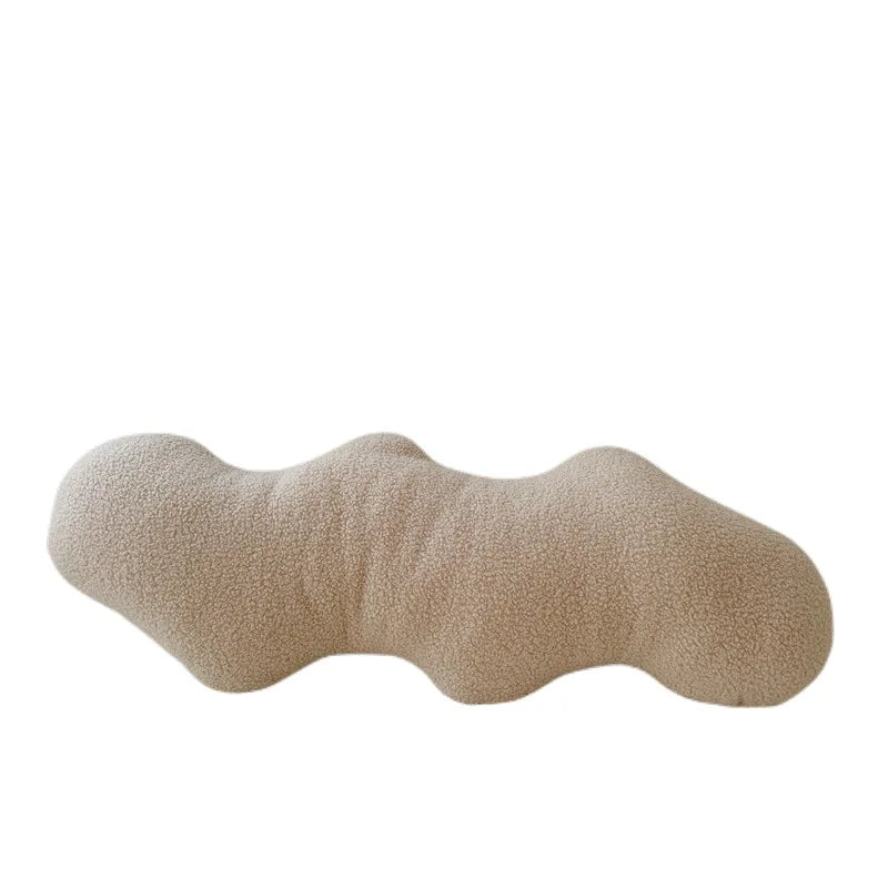 Decorbites™ Cojín Anudado de Confort para Niños: Hecho a Mano y Flexible para Sofá, Cama, Coche, Oficina.