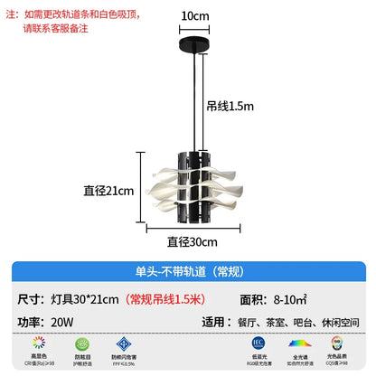 DecorBites™ Designer Restaurant Pendant Lamp Modern Light Luxury Italian LED Chandeliers Nordic Home Decor