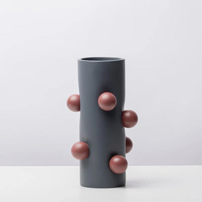 DecorBites™ Geometric Ball Vase: Creative Resin Terrarium Pot for Home Decor or Floral Arrangements